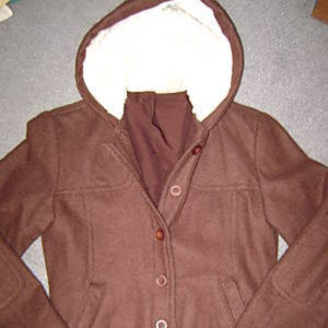 ISO Rubbish Sherpa Jacket brown